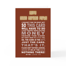 Carte de chauffage domestique drôle et sarcastique