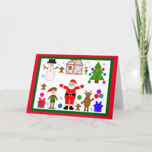 Remerciements Carte de collecte de Noël n° 1