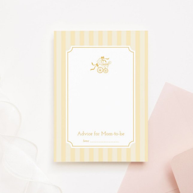 Remerciements Carte de conseil pour poussette de bébé mignonne P (Créateur téléchargé)