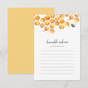 Remerciements Carte de conseil sur le Baby shower de Bumblebee