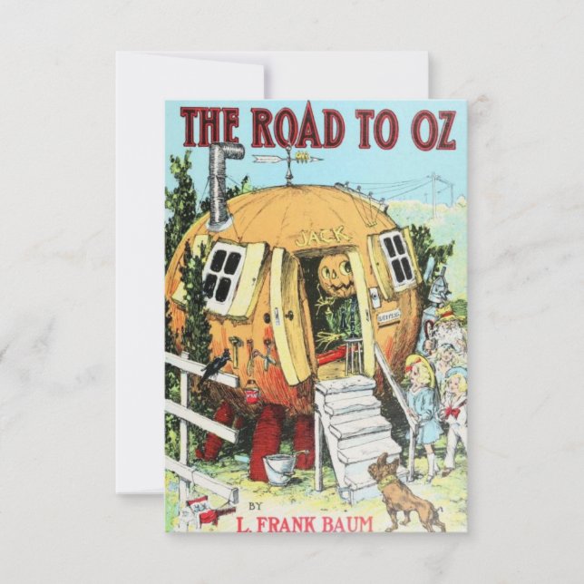 Remerciements Carte de couverture du livre Road to Oz (Devant)