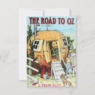Remerciements Carte de couverture du livre Road to Oz