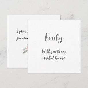 Remerciements Carte de demande de témoin de mariage drôle