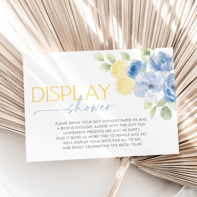 Remerciements Carte de douche de mariage Main Squeeze (Display Shower Bridal Shower Enclosure Card)