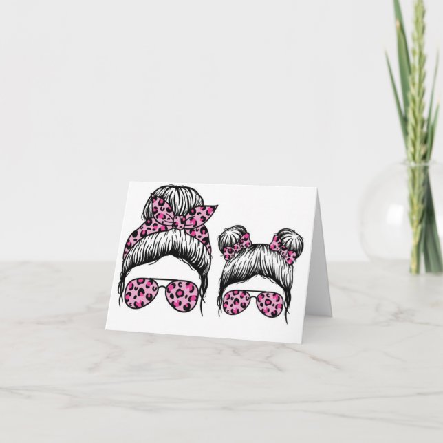 Remerciements Carte de fête des mères (Devant)