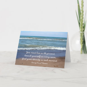 Remerciements Carte de graduation pour l'éternité de Wave Beach