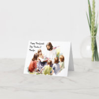 Carte de jour des grands-parents religieux Dieu et