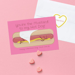 Remerciements Carte de la Saint-Valentin pour enfants Chien-chau