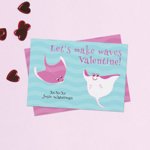 Remerciements Carte de la Saint-Valentin pour enfants Happy Stin