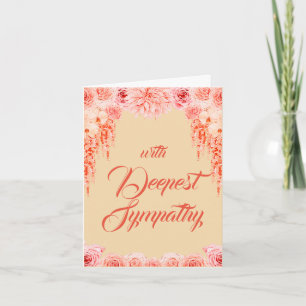 Remerciements Carte de message de confirmation de décès simple p