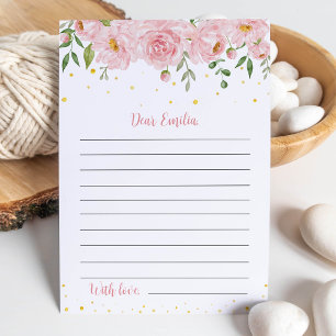 Remerciements Carte de message de note d'heure d'anniversaire ex