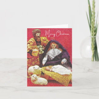 Remerciements Carte de Noël