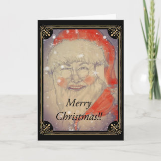 Remerciements Carte de Noël