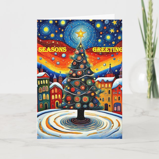 Remerciements Carte de Noël 118 (Devant)