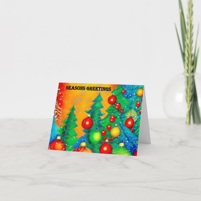 Remerciements Carte de Noël 23 (Devant)