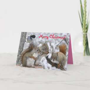 Remerciements Carte de Noël 7 x 5" avec M. Bickles