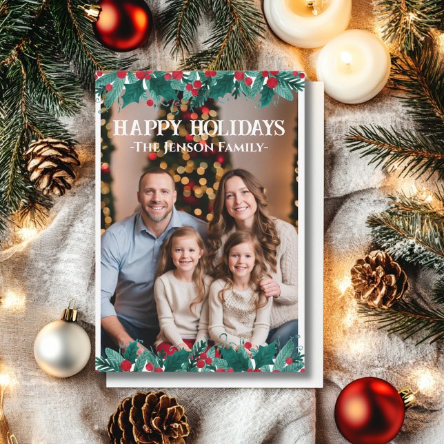 Remerciements Carte de Noël de la chemise frontalière (Créateur téléchargé)