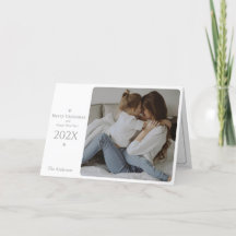 Carte de Noël et de Nouvel An élégante et classe