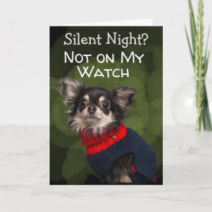 Remerciements Carte de Noël personnalisée de votre chien