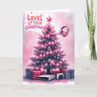 Remerciements Carte de Noël pour joueurs