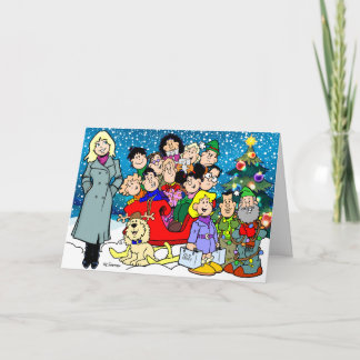 Remerciements Carte de Noël pour tous