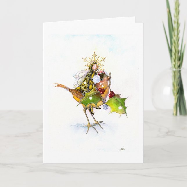 Remerciements carte de Noël/vacances (Devant)