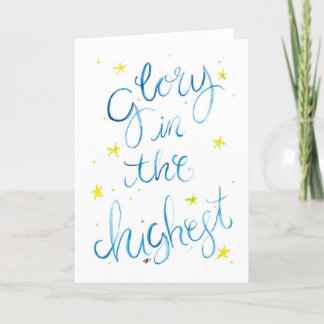 Remerciements Carte de Noël Waterton