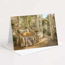 Carte de note aquarelle Sunlit Slumber