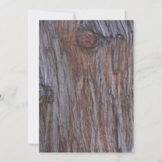 Remerciements Carte de note Arbres hommes