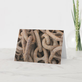 Remerciements Carte de note "Chaîne"