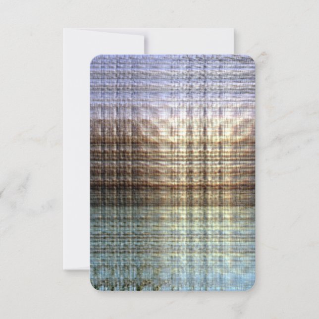 Remerciements Carte de note d'art moderne Farmhouse (Devant)