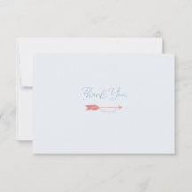 Carte de note de sortie de la flèche d'aquarelle