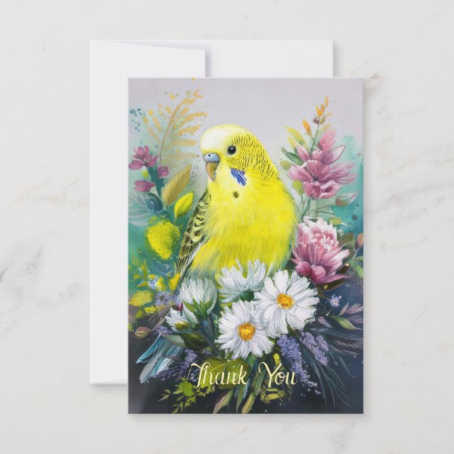 Remerciements Carte de note Parakee Thank You (Devant)