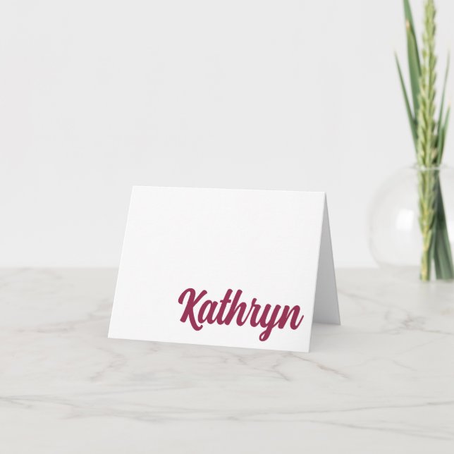 Remerciements Carte de note personnalisée Loyola University Chic (Devant)