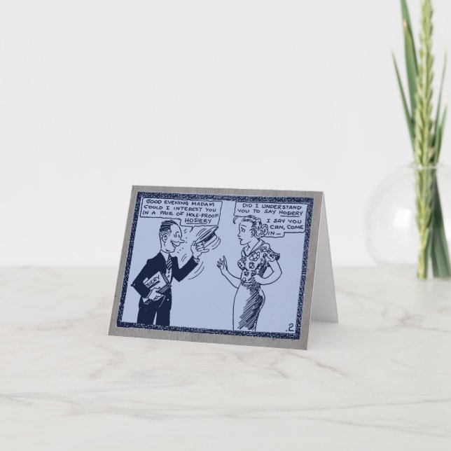 Remerciements Carte de note pliée vintage "Bible Tijuana" (Devant)