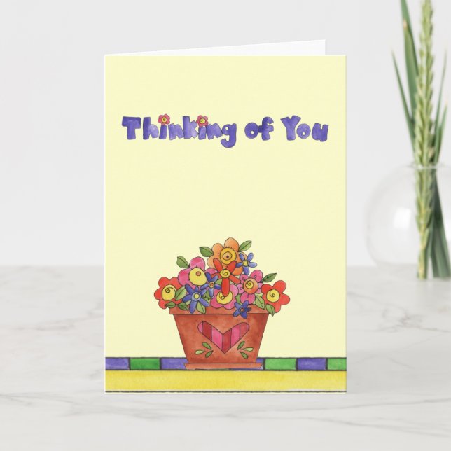 Remerciements carte de note vierge (Devant)