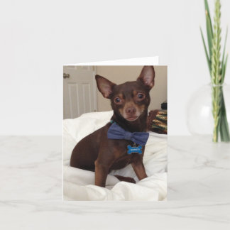 Remerciements carte de note vierge