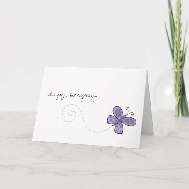 Remerciements carte de note vierge (Devant)