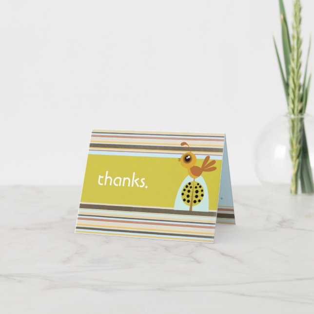 Remerciements Carte de notes Blurp Thank You (Devant)
