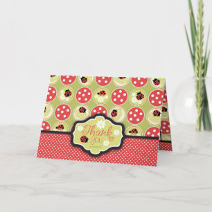 Remerciements Carte de Petite Dame