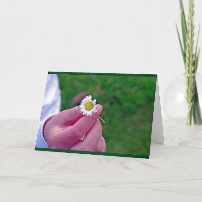 Remerciements Carte de prélèvement de la taille (Devant)