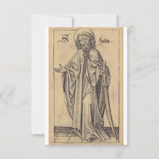 Remerciements Carte de prière Saint Jude Thaddée Espoir