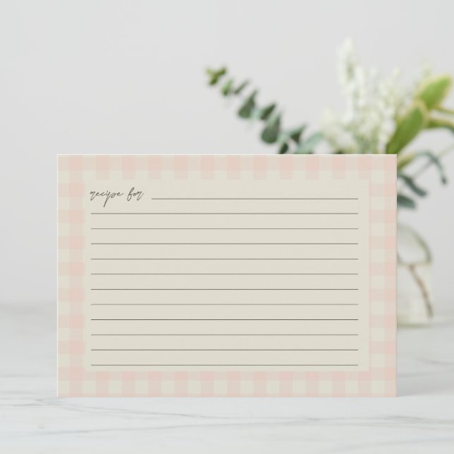 Remerciements Carte de recette de Fête des mariées de Buffalo Pl (Debout devant)