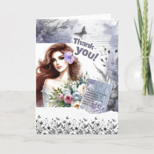 Remerciements Carte de Remerciement