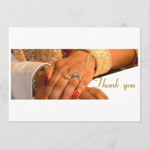 Remerciements Carte de remerciement