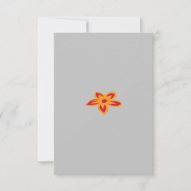 Remerciements Carte de remerciement à plat (Devant)