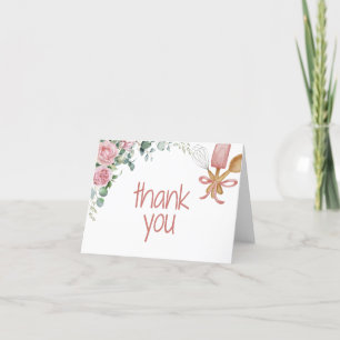 Remerciements Carte de remerciement bientôt emporté