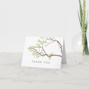 Remerciements Carte de remerciement Blissful Branches