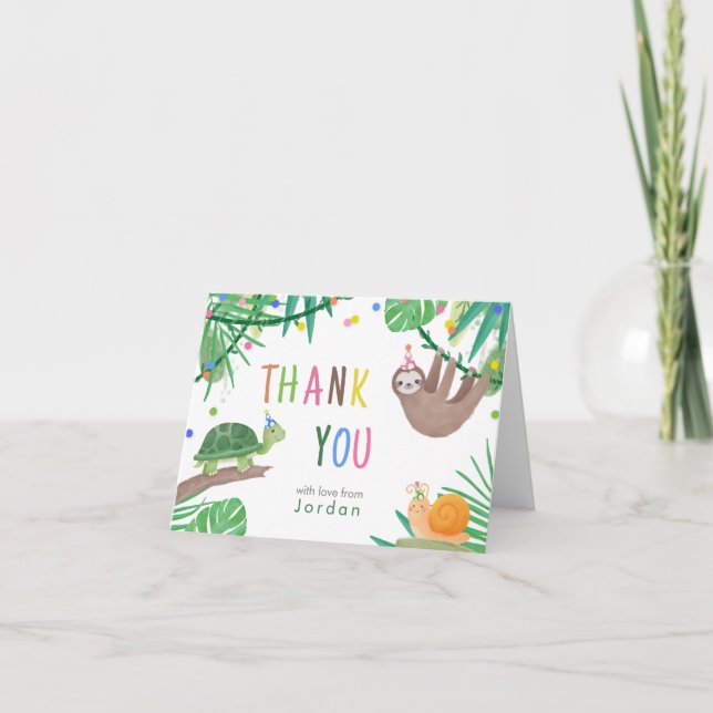 Remerciements Carte de remerciement Ça vaut la peine d'attendre (Devant)