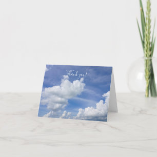 Remerciements Carte de remerciement Cumulus Puffs